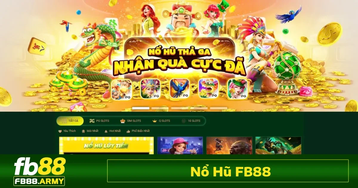 Nổ Hũ Fb88 1 Nổ hũ fb88 đang trở thành một trong những trò chơi casino online được yêu thích nhất hiện nay tại Việt Nam.